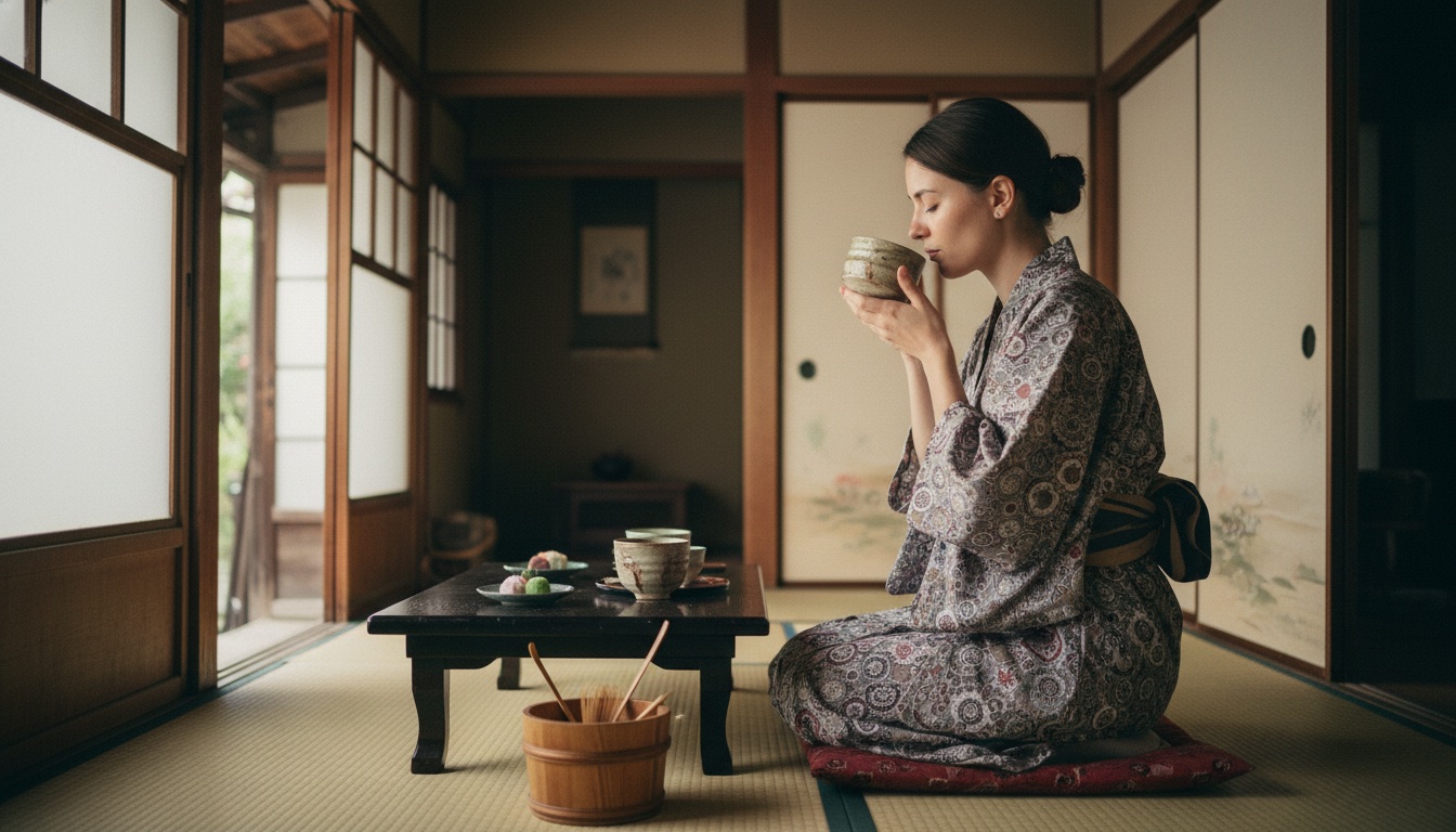 Oh! Mama 書道と茶道体験