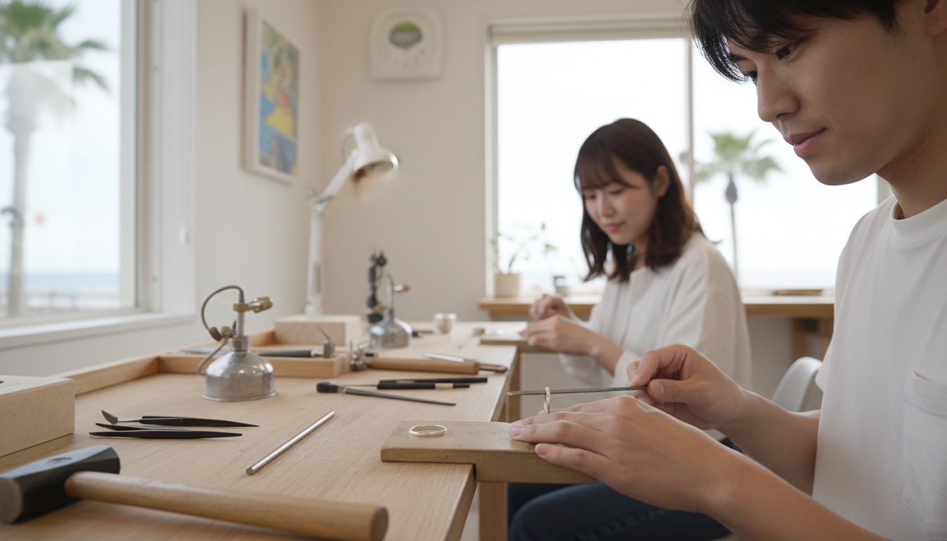 Andfuse 湘南彫金工房 シルバーリング手作り体験