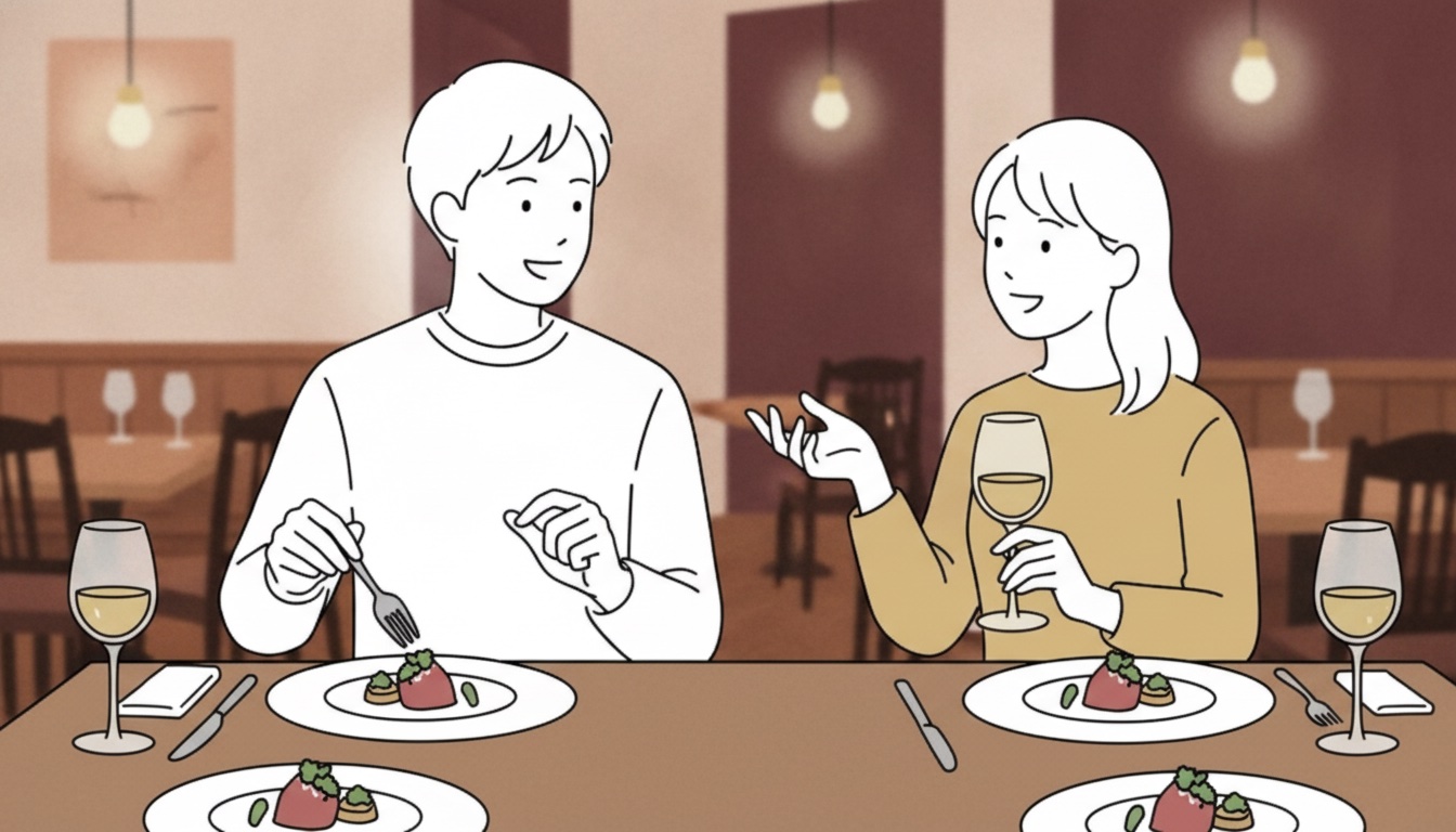 Clos Des Gourmetsで落ち着いたフレンチの時間を過ごすイメージ