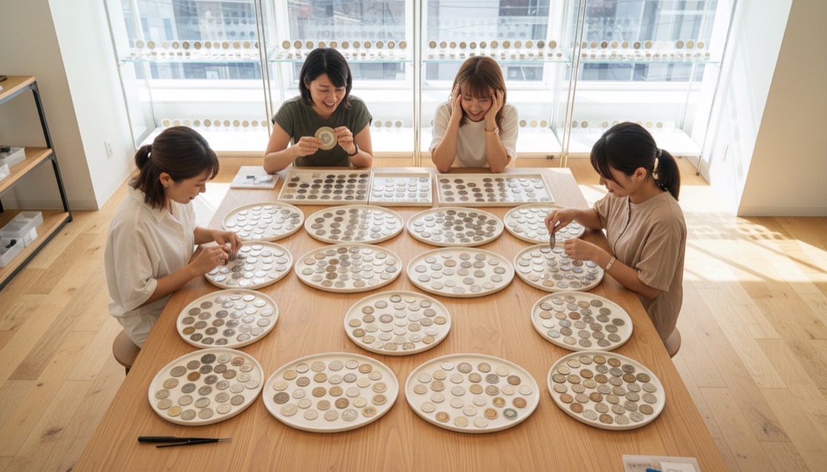 COIN LUCK 東京店 コインリング体験