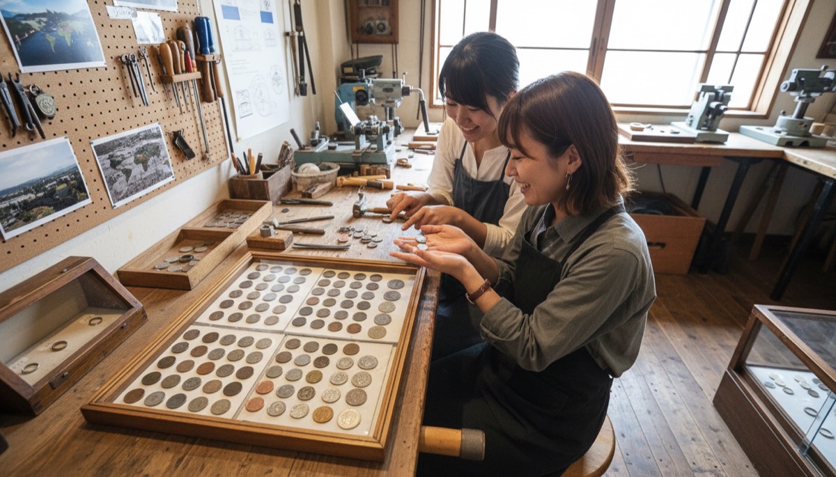 COIN LUCK 広島店 コインリング手作り体験