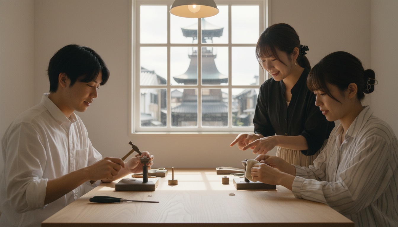 CRAFY 川越店 手作り結婚指輪体験