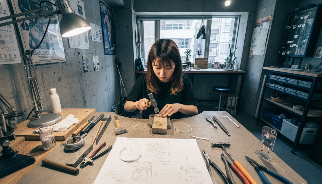 スタジオクルーシブル ジュエリー手作り体験