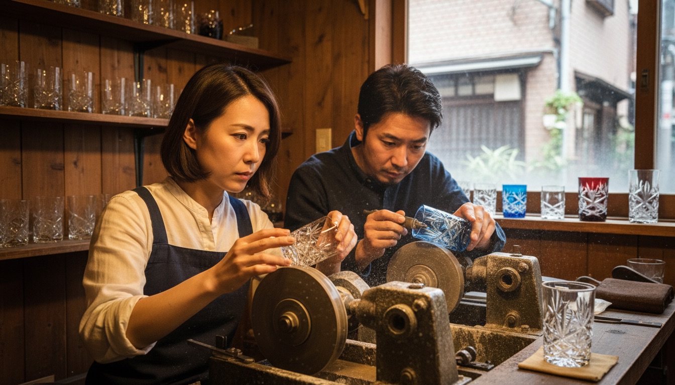 江戸切子専門店 煌粋 切子体験