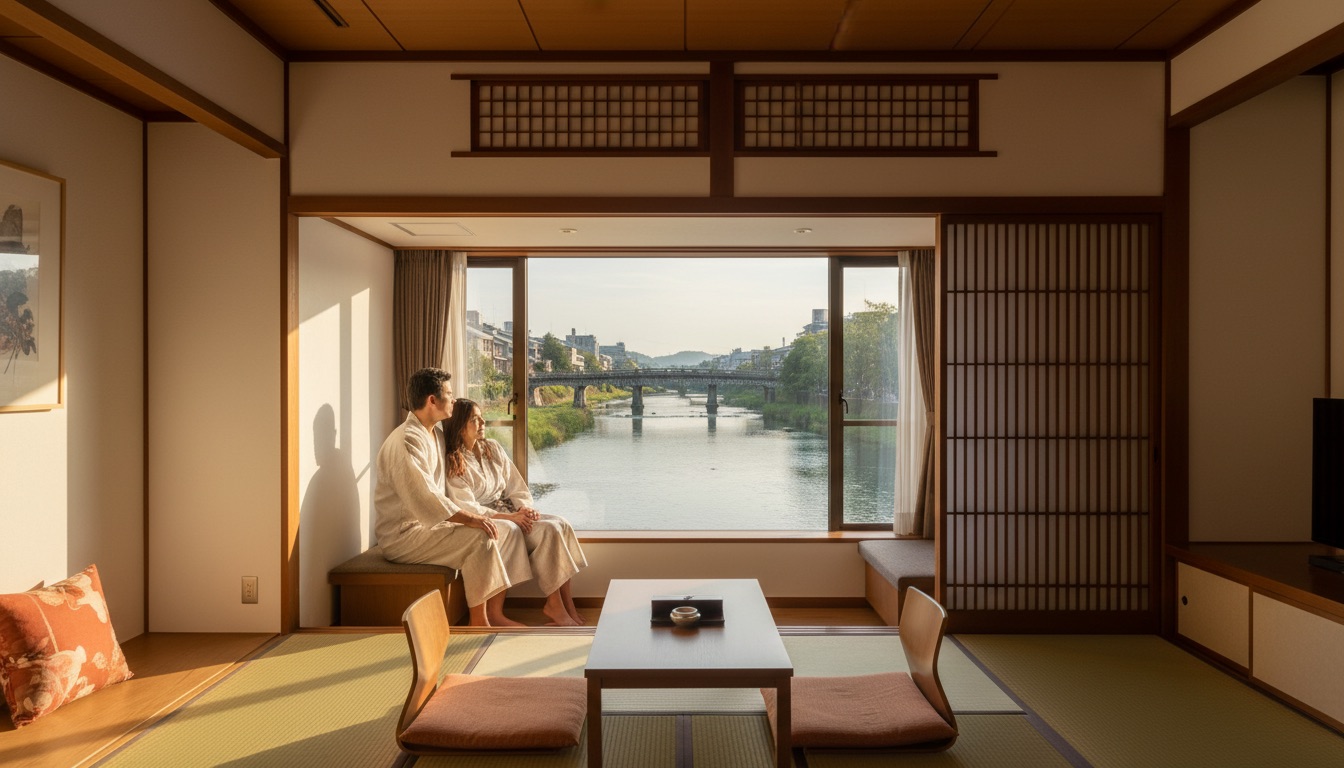 Genji Kyoto 源氏京都 鴨川を望む和モダンな客室