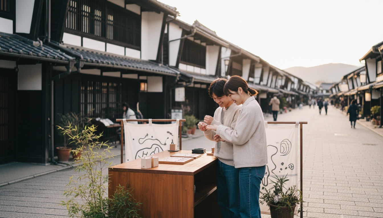 glänta kawagoe 川越蔵のまち 手作り指輪体験