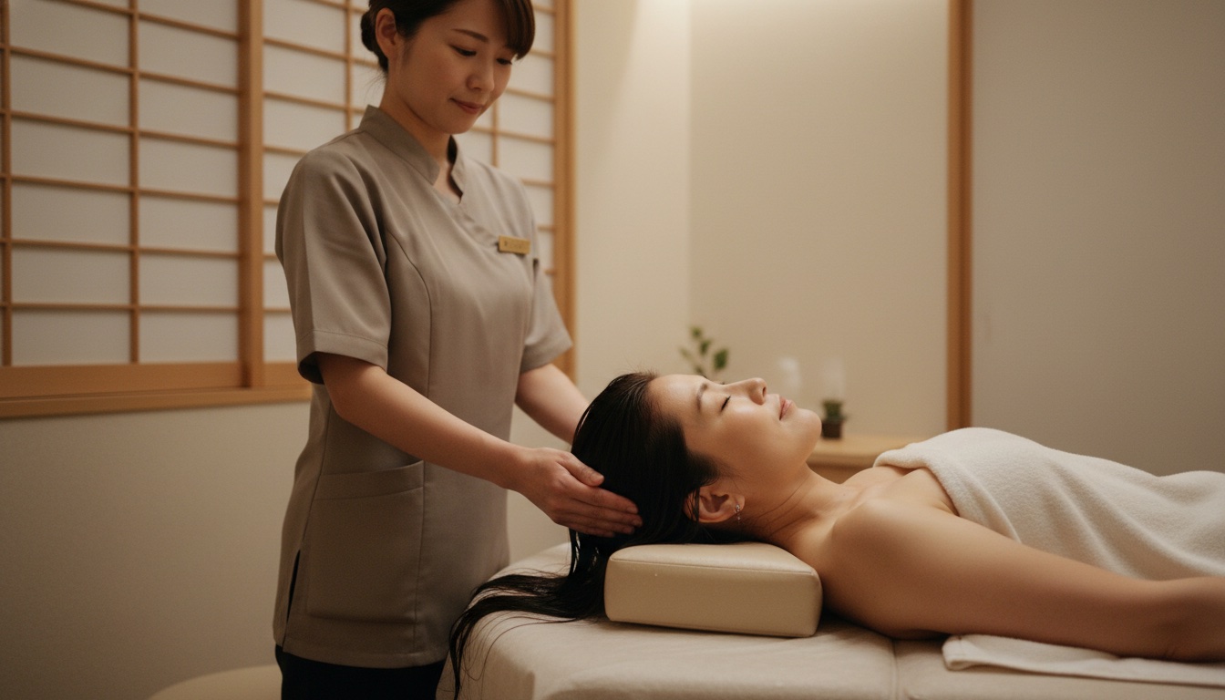 Head Spa ZEN 銀座本店のヘッドスパ体験のイメージ