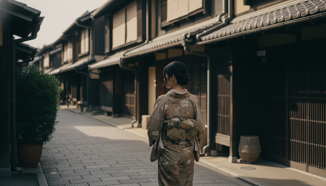 Kimono fitting at VASARA Kawagoe Ekimae