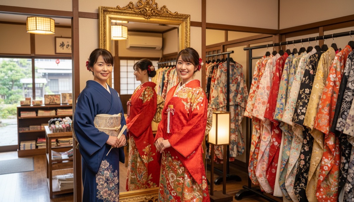 きものつるや 川越での記念撮影体験