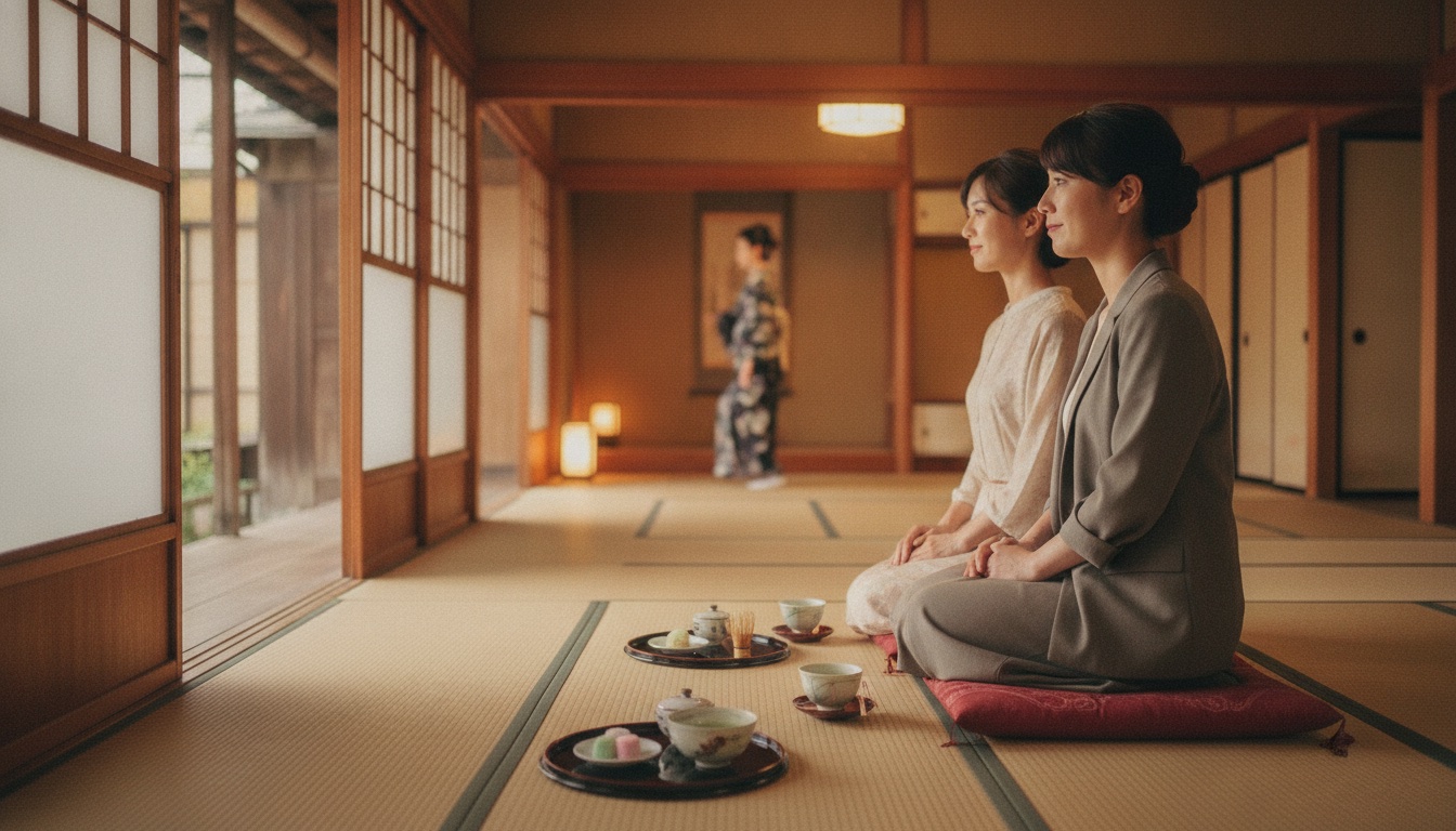 Kyoto Geisha Show & Experience Gion MAIKOYAで舞と茶の文化に触れるイメージ