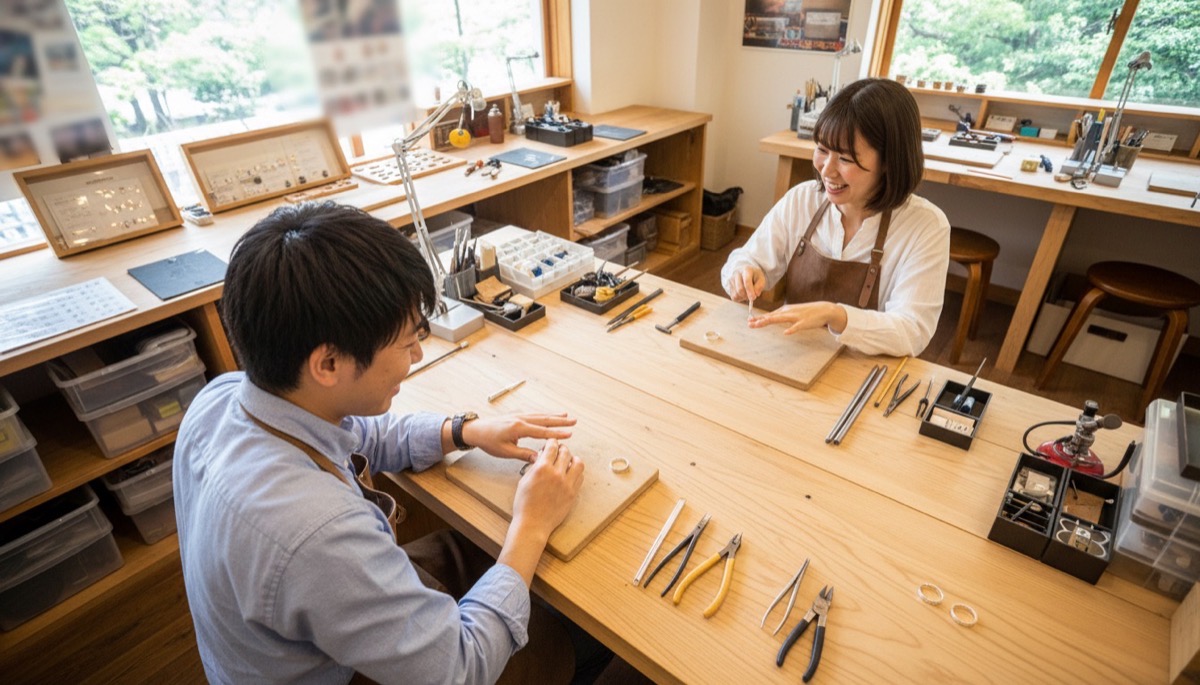 MALLIEYAN tokyo シルバーアクセサリー手作り体験