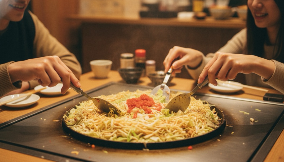 月島もんじゃ だるま 粋な店 体験