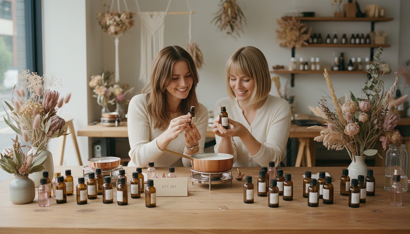 Nama Candle コレド日本橋店 調香・キャンドル作り体験