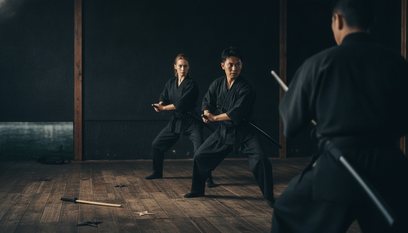 NINJA SAMURAI TOKYO 忍者修行体験イメージ