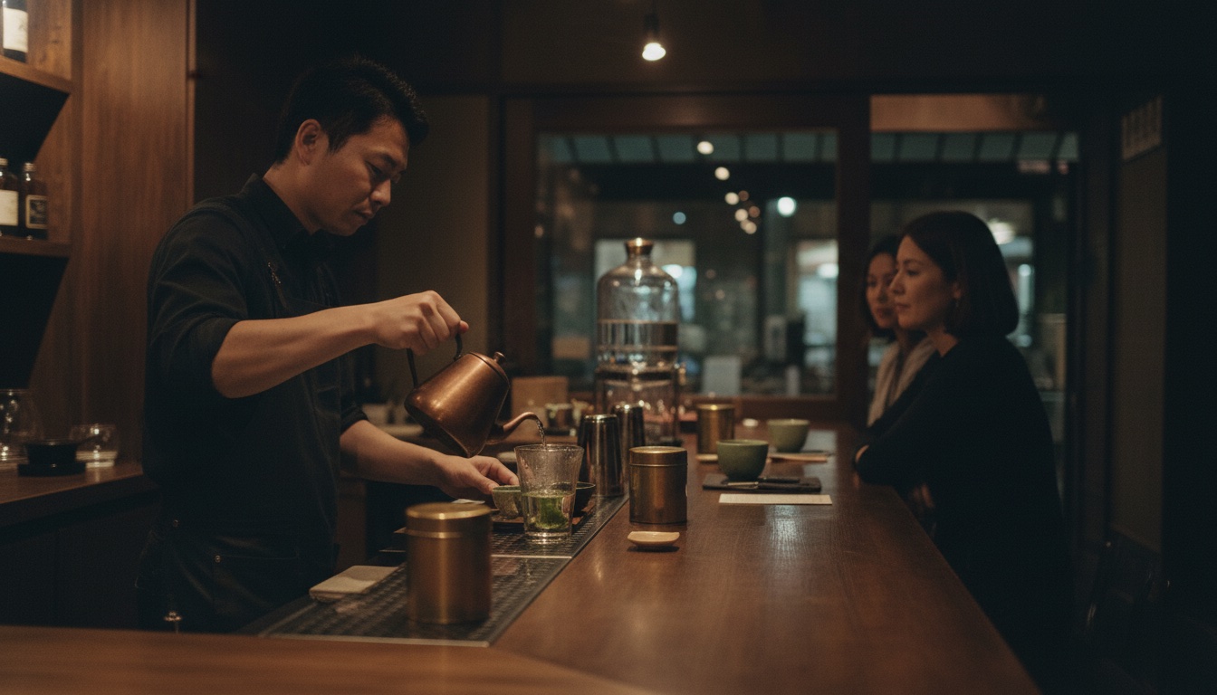 no count 日本茶喫茶バー 横浜中華街 体験イメージ