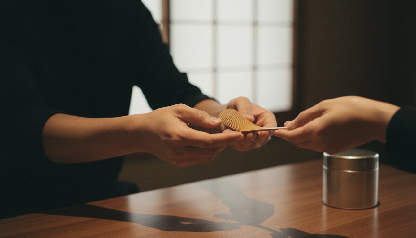 Whisking matcha at a Dotonbori tea ceremony class in Osaka