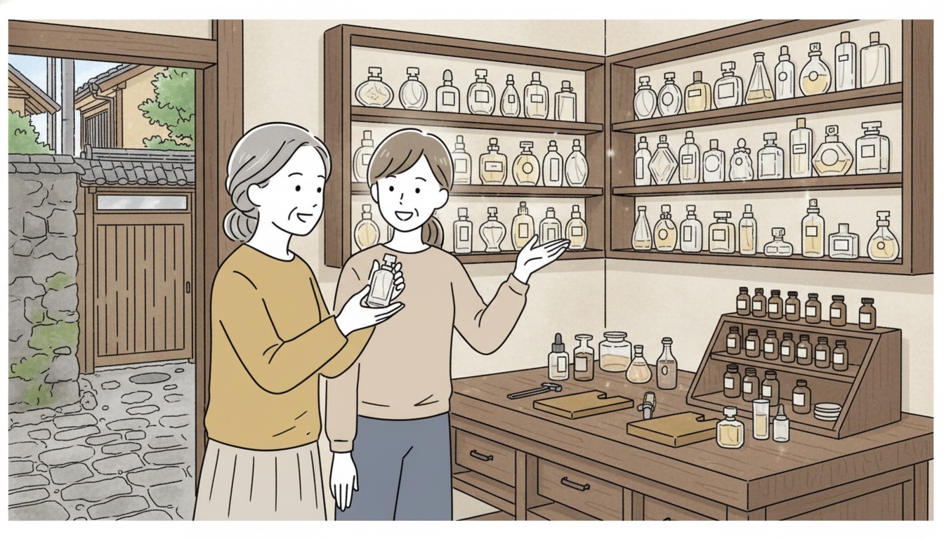 poco a poco. 鎌倉の香水づくり体験