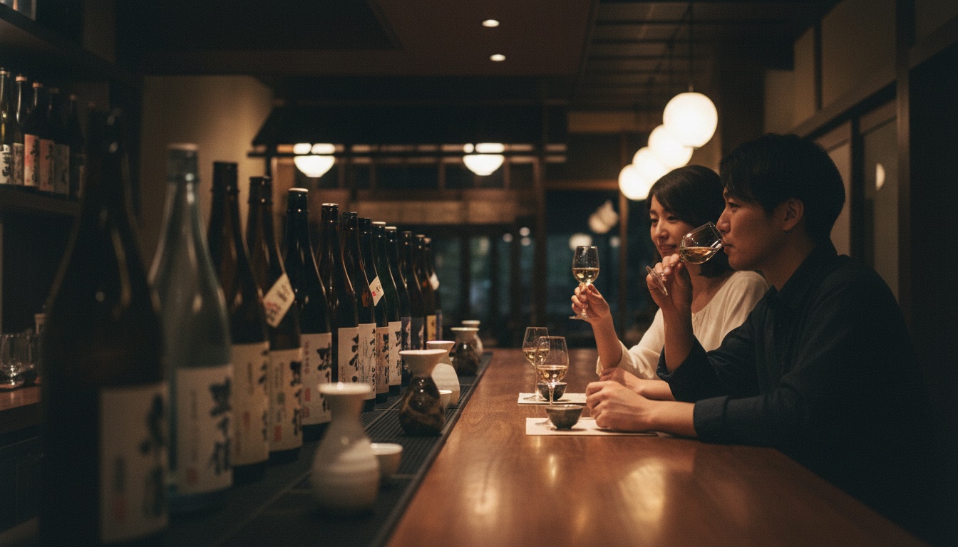 SAKE Bar Hotel ASAKUSA 日本酒ホテルでのバー体験
