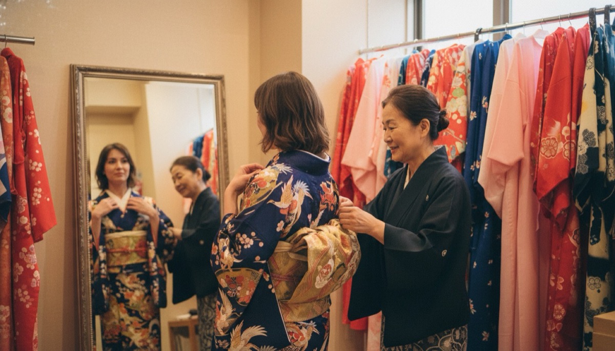 Kimono Shop SHIBUYA TSUMUGI 体験イメージ