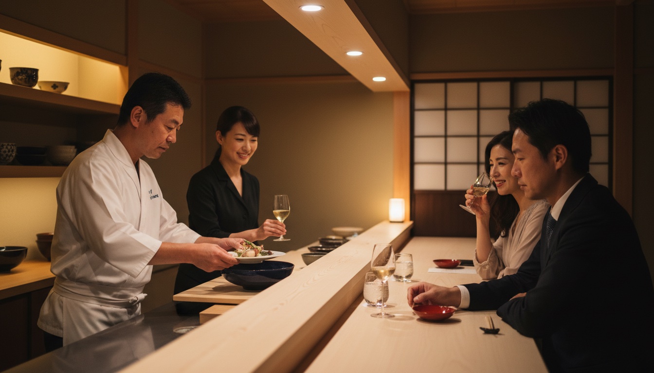 乃木坂 しん 日本料理コース