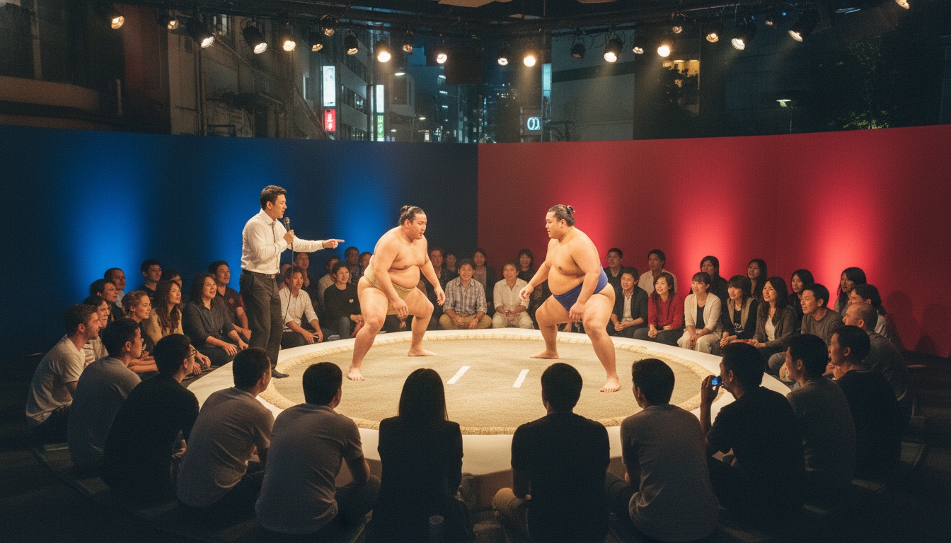 新宿相撲部屋 SHINJUKU SUMO CLUB 相撲ショー体験