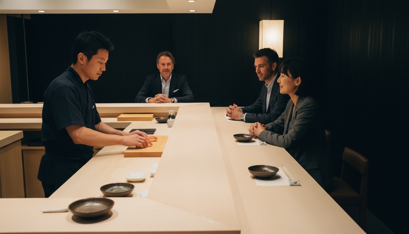 THE SAKAI Aoyama 寿司店で過ごす南青山の寿司時間のイメージ