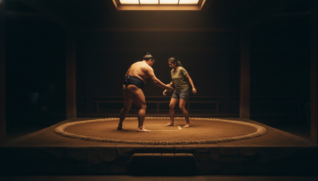 Hands-on sumo experience at Shinjuku Sumo Club