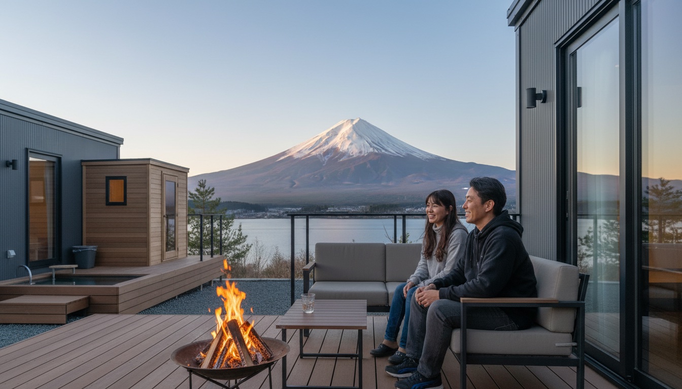 VISION GLAMPING Resort & Spa 山中湖 富士山を望むグランピング滞在