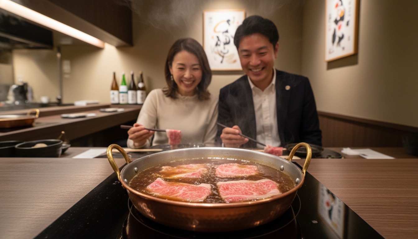 WAGYU SUKIYAKI 極〜GOKU〜 六本木 A5和牛すき焼き
