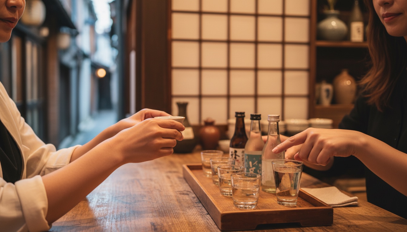 WASAKE Sake Experience 体験の様子