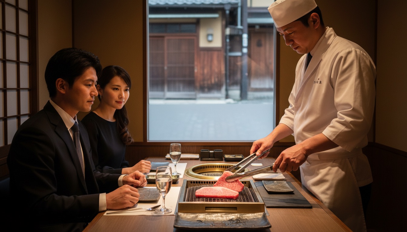 焼肉牛印 神楽坂店 フルアテンドコース