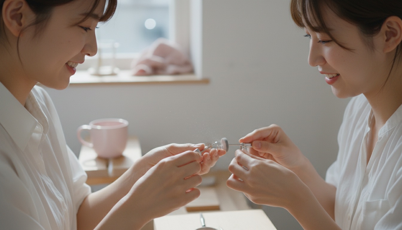 アカネス大宮 - 手作りリング 体験の様子