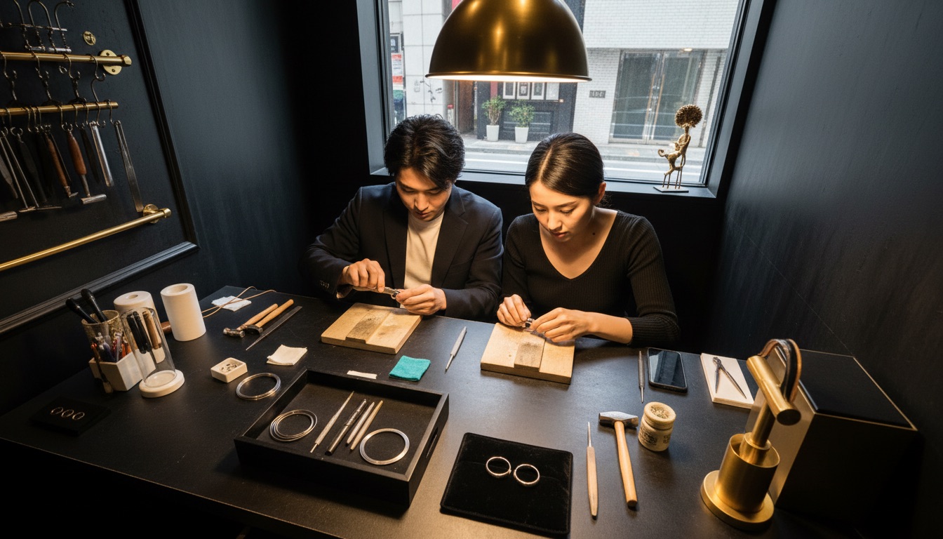 ビジュオペラ心斎橋ステューディオ ペアリング手作り体験