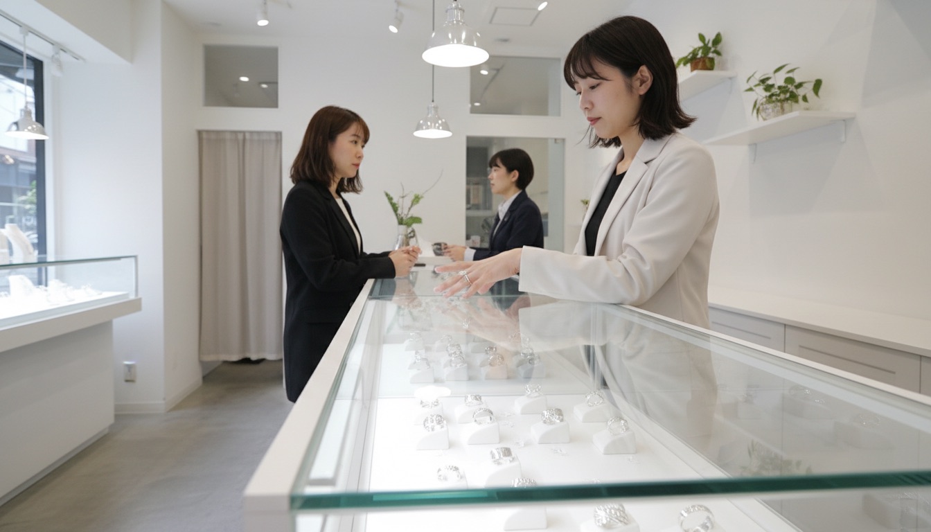リングラム広島店で指輪を仕上げる体験イメージ